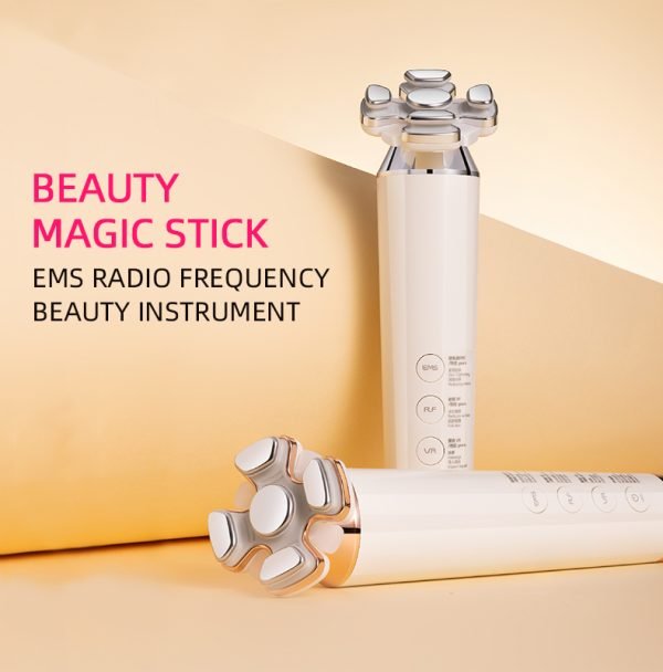 RF Beauty Device Anti-Aging, Wrinkle Removal & Face Lift with EMS/LED/Vibration - 图片 3