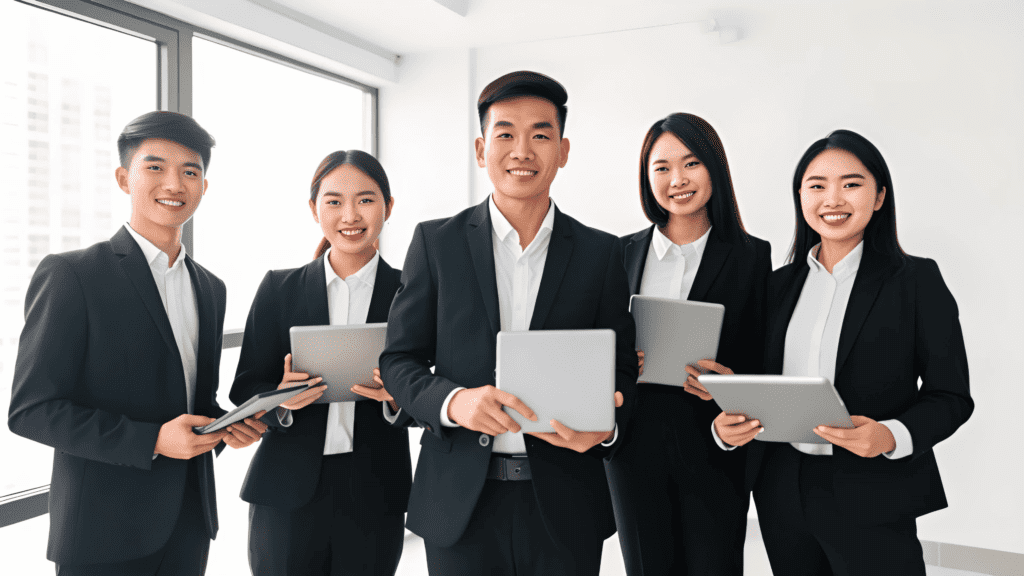 beauty device manufacturer team