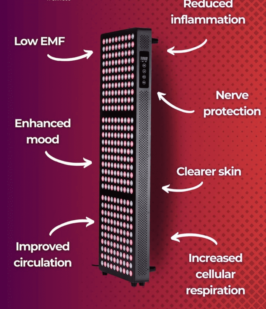 red light therapy benefits,for your body