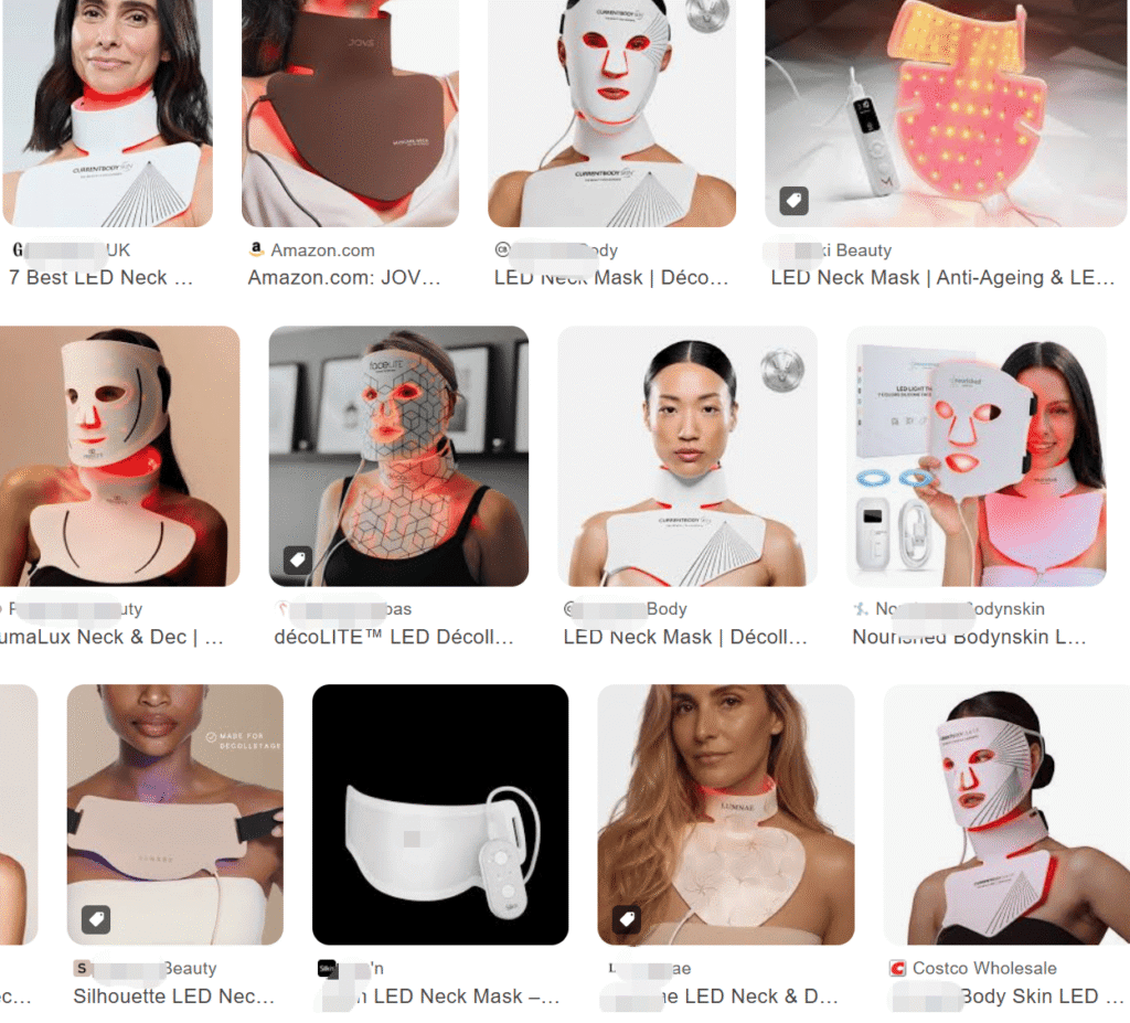next gen LED neck mask OEM solutions product design